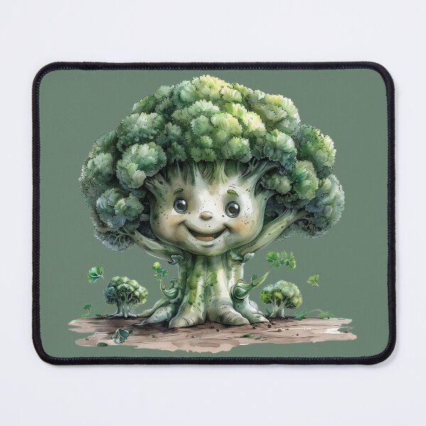 Item preview, Kawaii Broccoli | Cute Vegetable designed and sold by Hiszpanka.