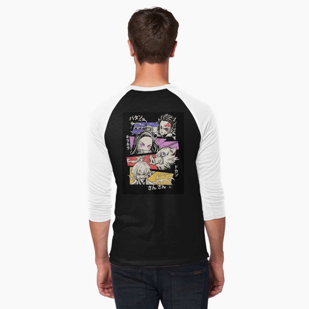 Item preview, Baseball ¾ Sleeve T-Shirt designed and sold by Amowart.