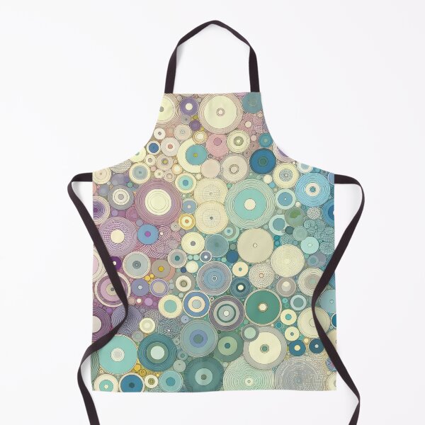 Item preview, Serene Pastel Circles Art - Calming Geometric Wall Decor designed and sold by PillowTalkyZone.