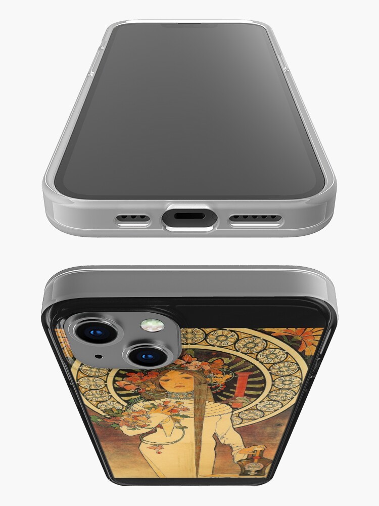 Alternate view of 'La Trappistine' by Alphonse Mucha (Reproduction) iPhone Case