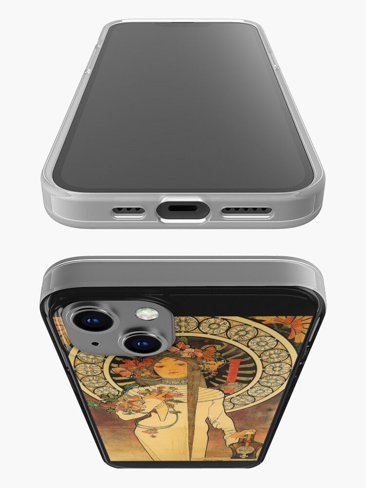 Alternate view of 'La Trappistine' by Alphonse Mucha (Reproduction) iPhone Case