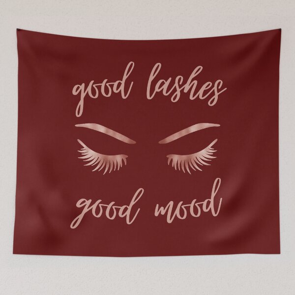 Item preview, EYELASH, GOOD MOOD WITH EYELASHES designed and sold by Meandmyshop.
