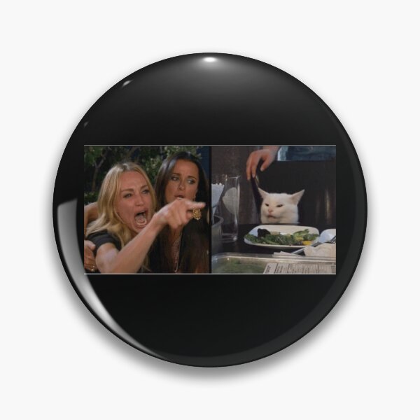 Item preview, Woman Yelling At Cat Meme   designed and sold by KeelWelch.