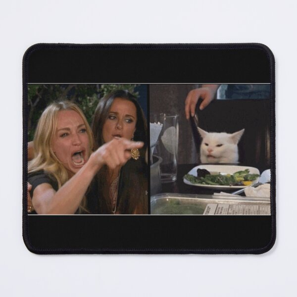 Item preview, Woman Yelling At Cat Meme designed and sold by KeelWelch.