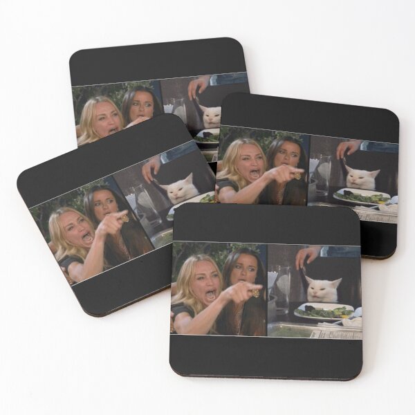 Item preview, Woman Yelling At Cat Meme   designed and sold by KeelWelch.
