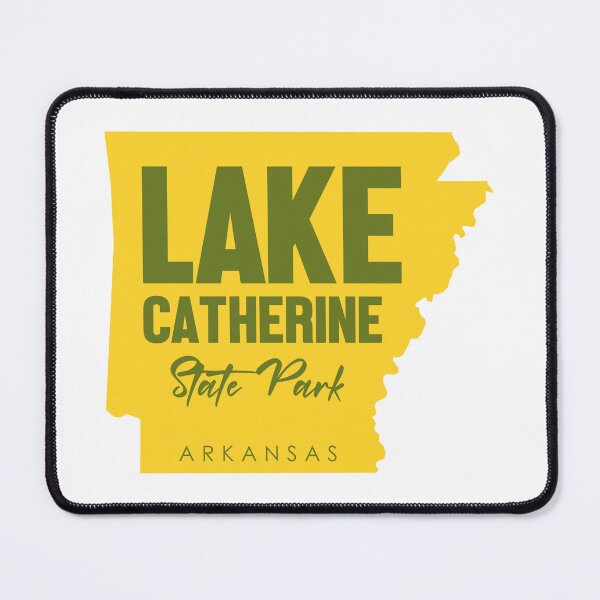 Item preview, Lake Catherine State Park Arkansas Map designed and sold by bivenart.