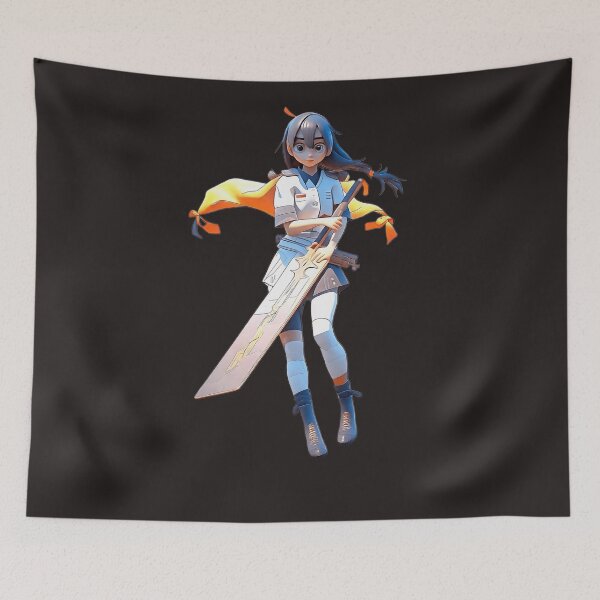 Item preview, "The Enigmatic Warrior" designed and sold by MYTHIC PEEL STICKERS.
