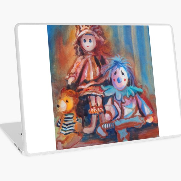 Teddy Bear and Dolls Laptop Skin