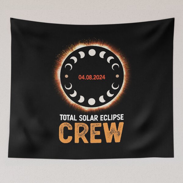 Item preview, Total Solar Eclipse 2024 Crew Souvenir 4.08.24 April 8 2024 designed and sold by NUMAcreations.