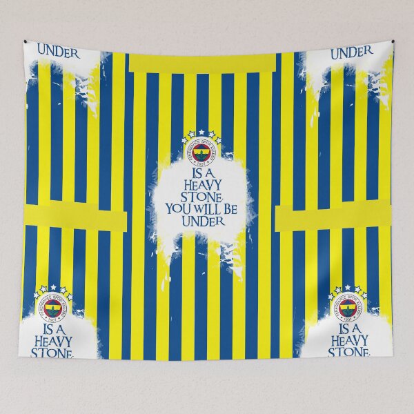 Item preview, Fenerbahçe indestructible themed graphic design designed and sold by ironpalette.