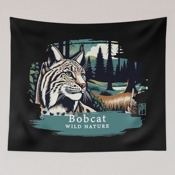 Item preview, Bobcat - WILD NATURE - BOBCAT -1 designed and sold by ArtProjectShop.