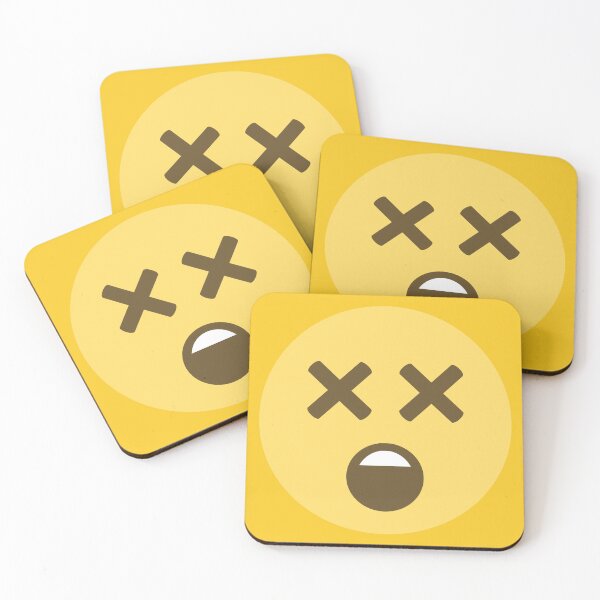 Item preview, X Eyes I'm Dead Face Emoji designed and sold by patternsbyposh.