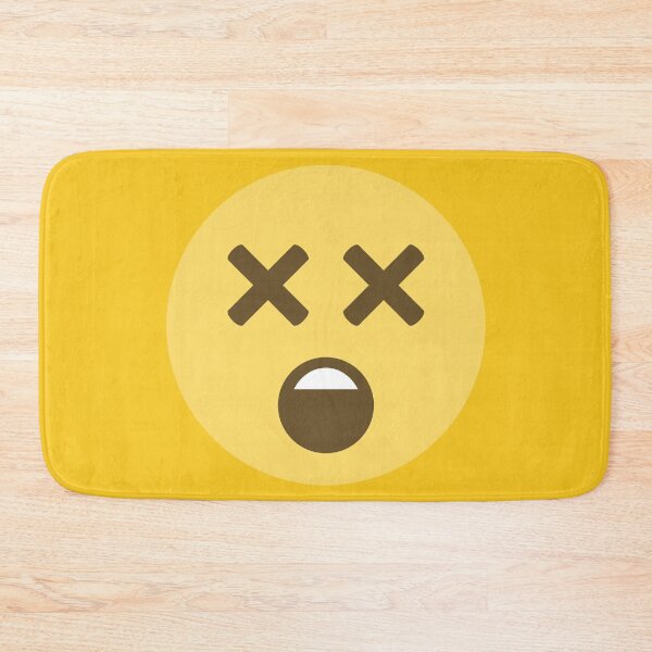 Item preview, X Eyes I'm Dead Face Emoji designed and sold by patternsbyposh.