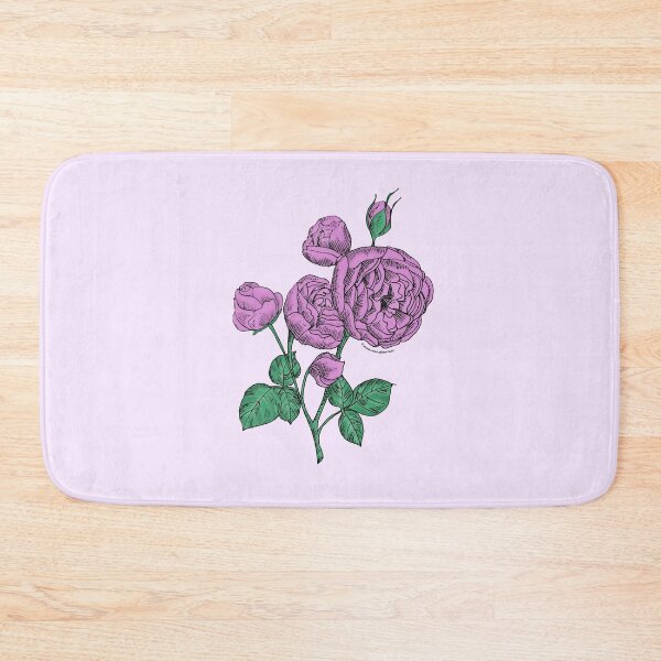 Item preview, Purple Pompon Rose Bloom Full 26-40 Petals In 3+ Rows designed and sold by Rachael Taylor.