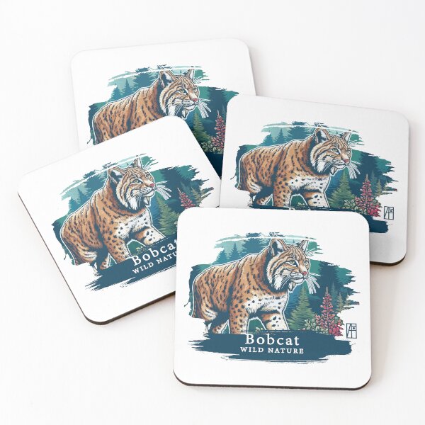 Artikelvorschau, Bobcat - WILD NATURE - BOBCAT -4 entworfen und verkauft von ArtProjectShop.