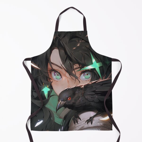 Artikelvorschau, Gothic Raven Mystique Anime Mädchen entworfen und verkauft von bubblegoth.