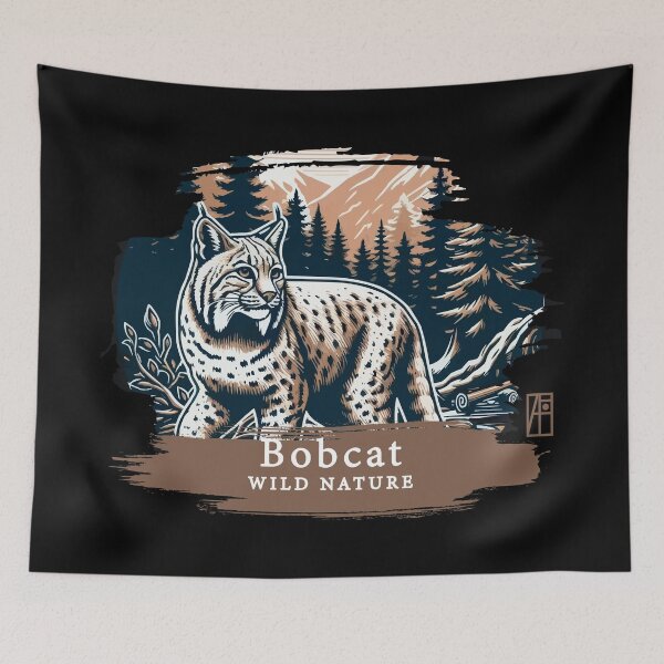 Item preview, Bobcat - WILD NATURE - BOBCAT -7 designed and sold by ArtProjectShop.