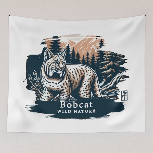 Artikelvorschau, Bobcat - WILD NATURE - BOBCAT -8 entworfen und verkauft von ArtProjectShop.