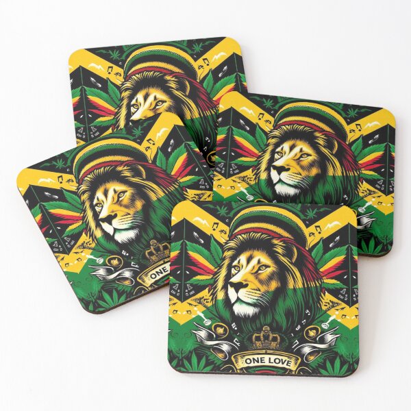 Item preview, One Love Marley Jamaican Poster designed and sold by JediKittenWars.