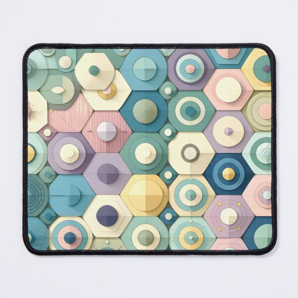 Item preview, Abstract Geometric Contemporary Design | Modern Artistic Pattern designed and sold by PillowTalkyZone.