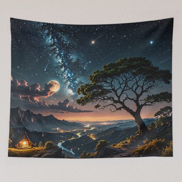 Item preview, Mysterious starry sky designed and sold by LilithsDesires.