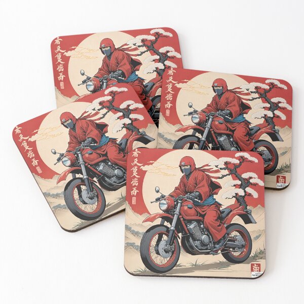 Item preview, Ninja red Japan style 14 bicycle  designed and sold by RedWolfDisigne.