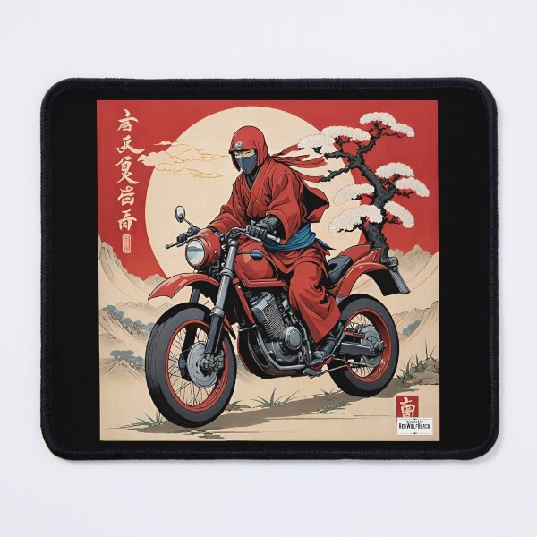 Item preview, Ninja red Japan style 14 bicycle designed and sold by RedWolfDisigne.