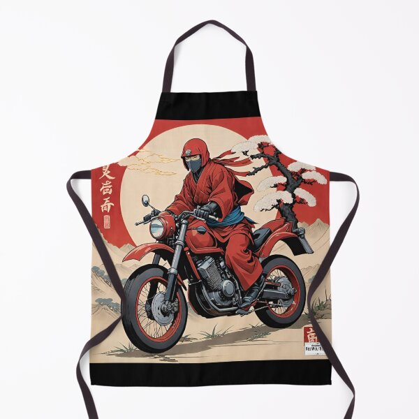 Item preview, Ninja red Japan style 14 bicycle designed and sold by RedWolfDisigne.