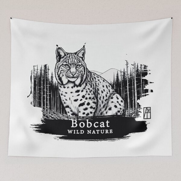 Artikelvorschau, Bobcat - WILD NATURE - BOBCAT -12 entworfen und verkauft von ArtProjectShop.