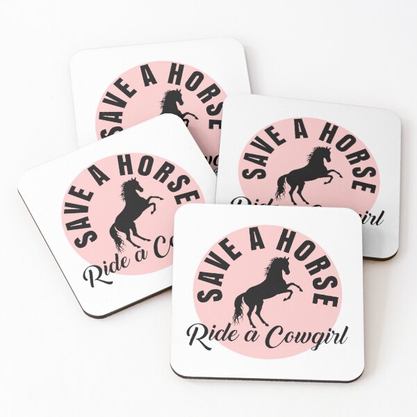 Item preview, SAVE A HORSE, Ride a Cowgirl (pink) designed and sold by sophia-hikari.
