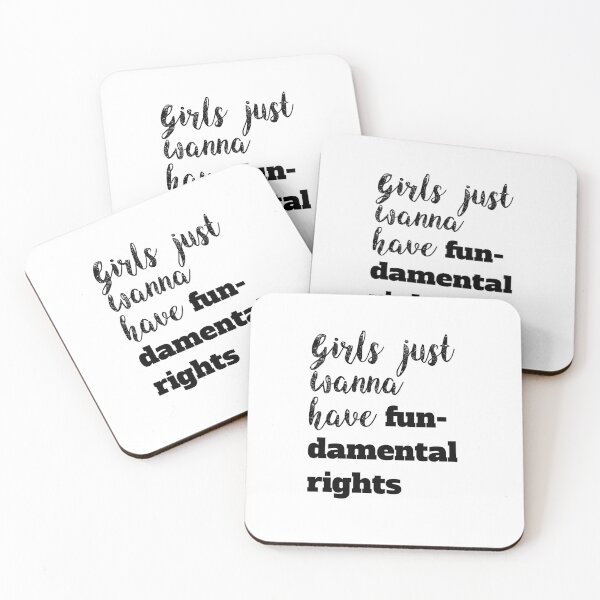 Item preview, Girls just wanna have fundamental rights designed and sold by BritySpear.