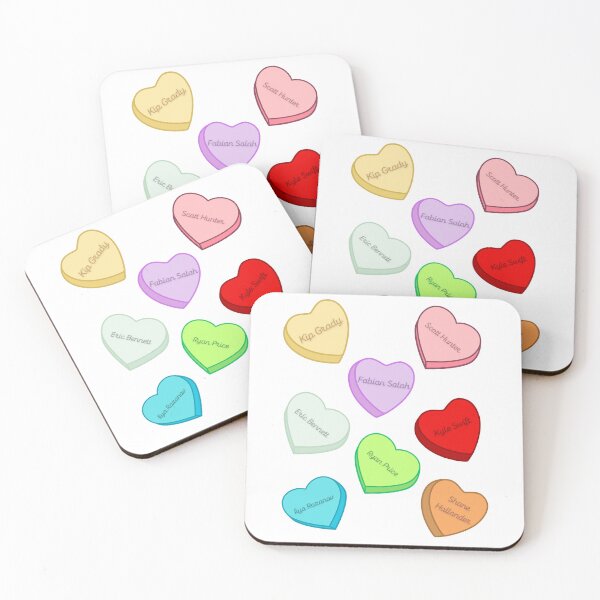 Item preview, Game Changers Candy Hearts designed and sold by Lizzard Squizzard.