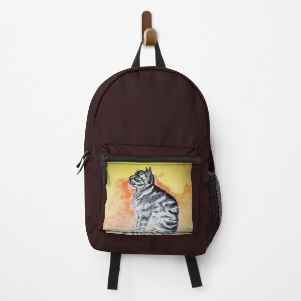 Item preview, A sitting tabby cat designed and sold by PassionArt69.