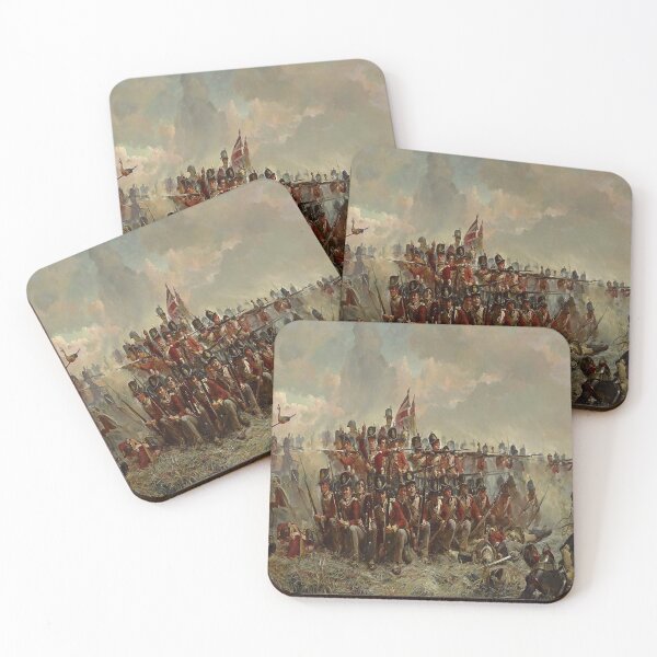 Item preview, Napoleonic Wars - The 28th Regiment Holds the Square at Quatre Bras - 1815 designed and sold by TheHappyK.