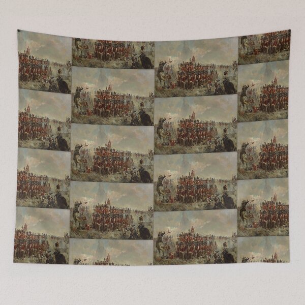 Item preview, Napoleonic Wars - The 28th Regiment Holds the Square at Quatre Bras - 1815 designed and sold by TheHappyK.
