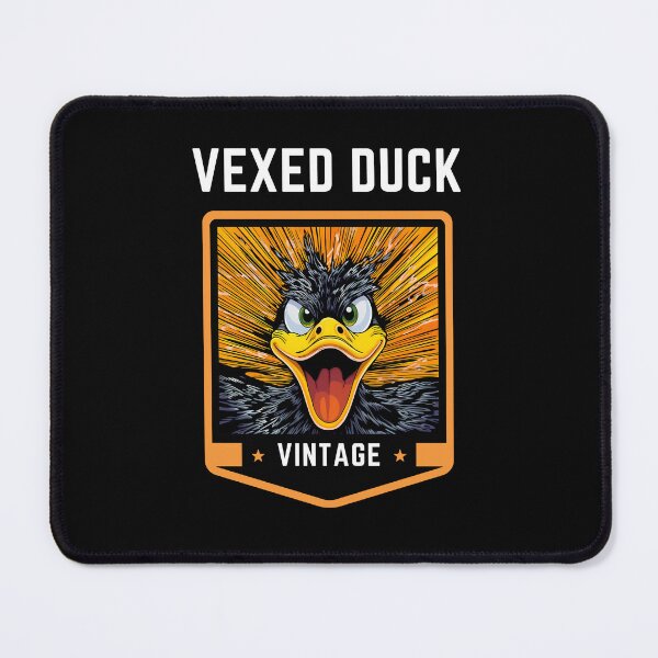 Item preview, Retro Rage: The Vexed Duck designed and sold by NatureStyle555.