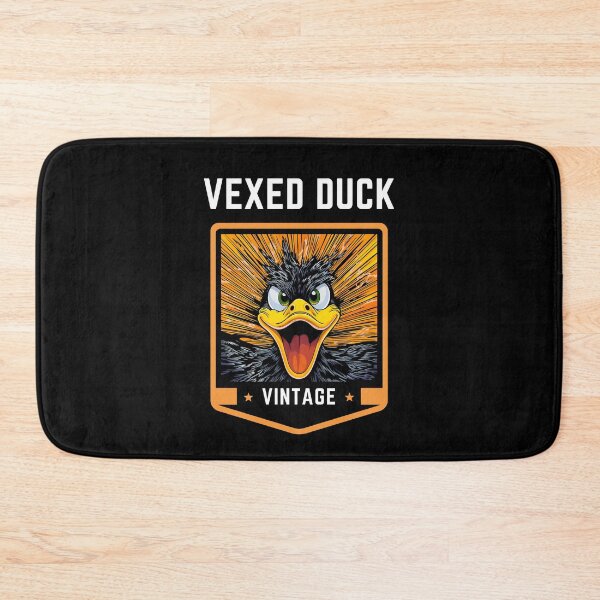 Item preview, Retro Rage: The Vexed Duck designed and sold by NatureStyle555.