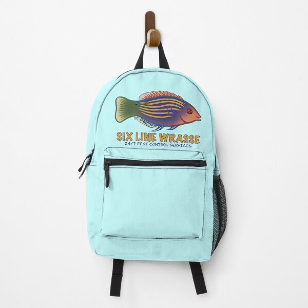 Item preview, Six Line Wrasse Pest Control designed and sold by Copperbora.