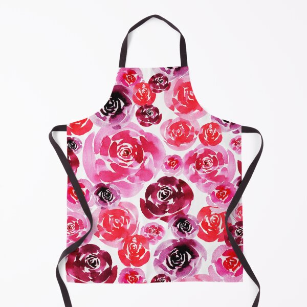 Item preview, Pink and Purple Watercolor Roses Pattern designed and sold by andrebalest.art.