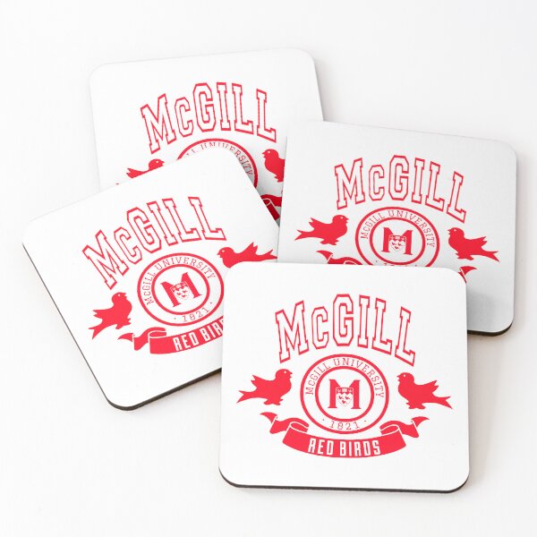 Item preview, McGill Red Birds Design (Seated Birds) designed and sold by phoebemccormack.