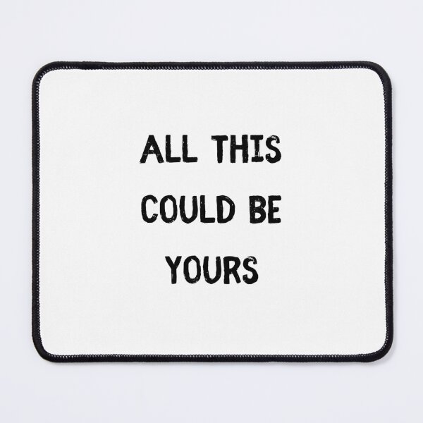 Item preview, All This Could Be Yours. Bold Self-Advertising For Singles designed and sold by Rebel-Design.