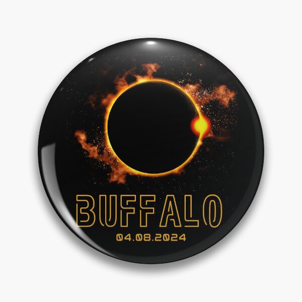 Item preview, BUFFALO New York Total Solar Eclipse 2024 April 8th Souvenir designed and sold by NUMAcreations.