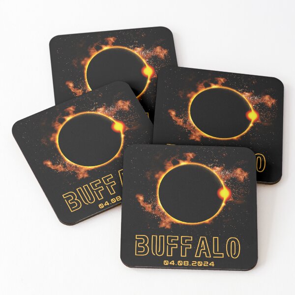 Item preview, BUFFALO New York Total Solar Eclipse 2024 April 8th Souvenir designed and sold by NUMAcreations.