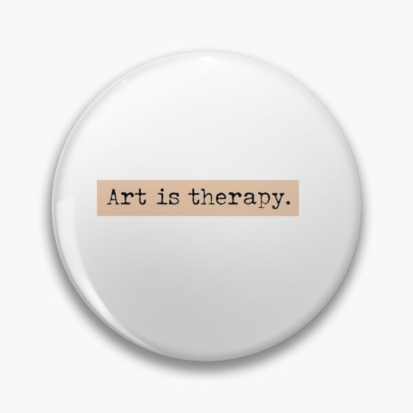 Item preview, Art is therapy sticker designed and sold by Alliumcep4.