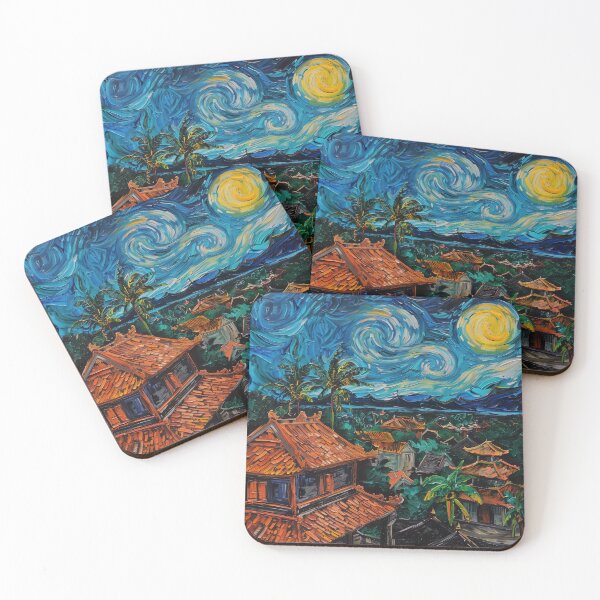 Item preview, Bali | Painting in the style of Vincent van Gogh designed and sold by ComicsFactory.