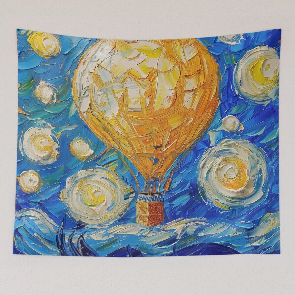 Item preview, Balloon | Painting in the style of Vincent van Gogh designed and sold by ComicsFactory.