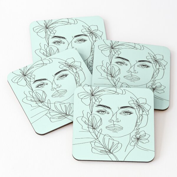 Item preview, Flowers on Me Line Art designed and sold by ChristCentered.