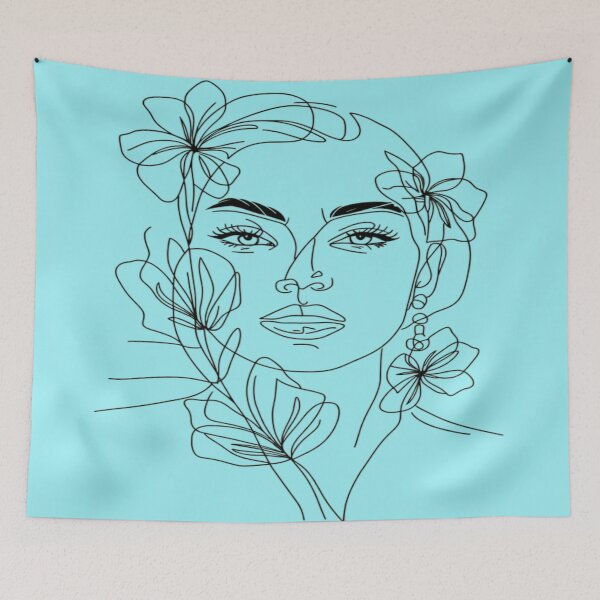 Item preview, Flowers on Me Line Art designed and sold by ChristCentered.
