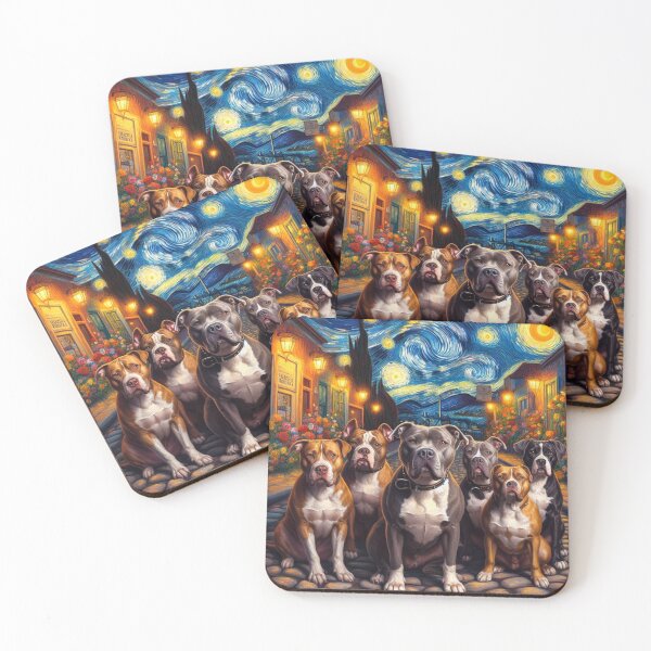 Item preview, Pitbulls Summer Night designed and sold by 123ks.