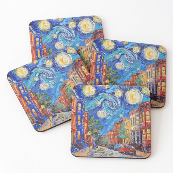 Item preview, Baltimore | Painting in the style of Vincent van Gogh designed and sold by ComicsFactory.